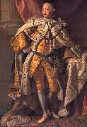 Allan Ramsay King George III oil painting